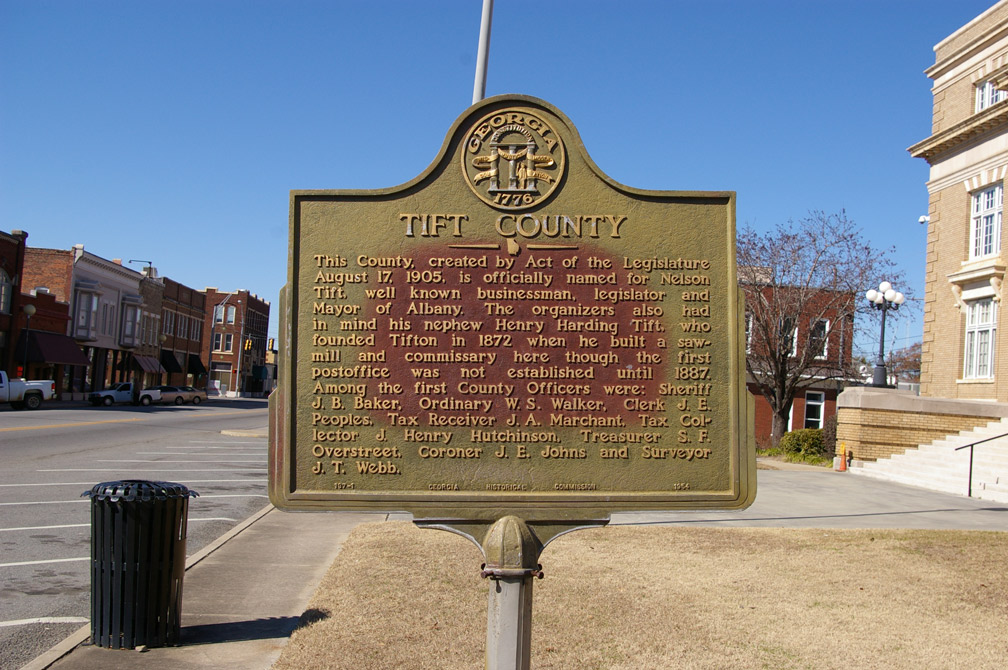 Tift County Sign